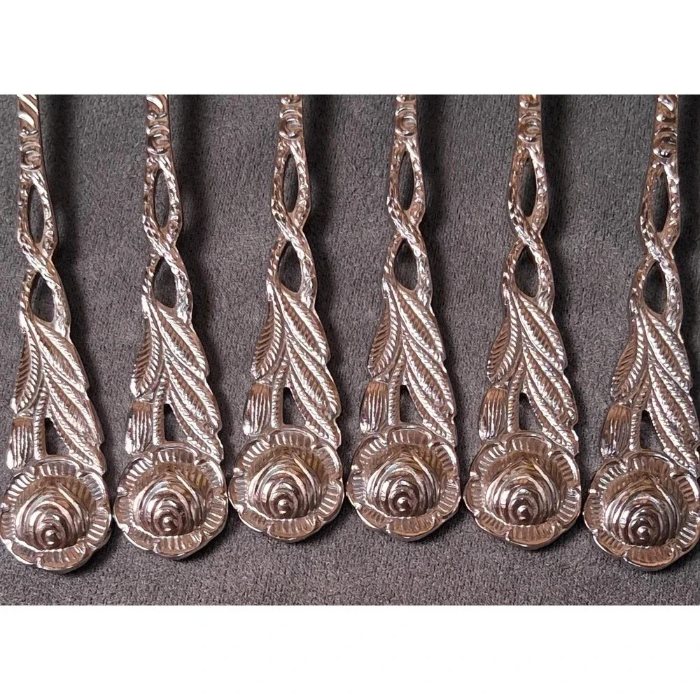 Rose Pastry Dessert Forks Sweden Hildesheimer Rose Style